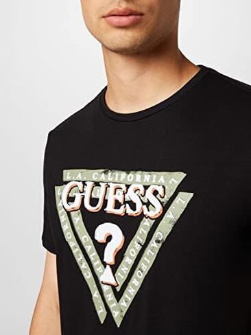 GUESS Men's Jasin Logo Tee in Kuwait