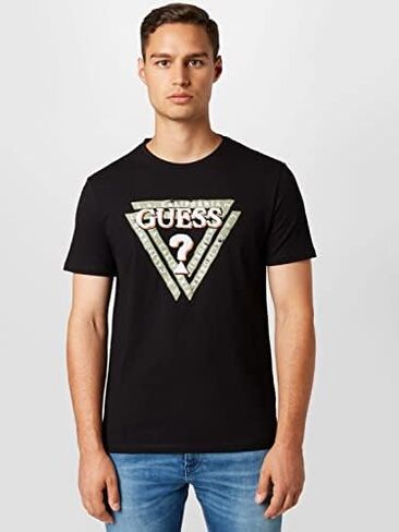 GUESS Men's Jasin Logo Tee in Kuwait