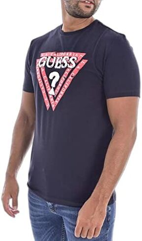 GUESS Men's Jasin Logo Tee in Kuwait