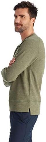 C9 Champion Men's Waffle Thermal Knit Crew Pullover in Kuwait