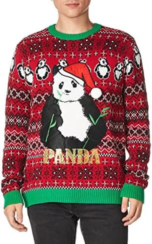 Blizzard Bay Men's Ugly Christmas Sweater Santa in Saudi Arabia
