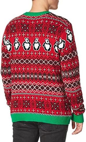 Blizzard Bay Men's Ugly Christmas Sweater Santa in Saudi Arabia