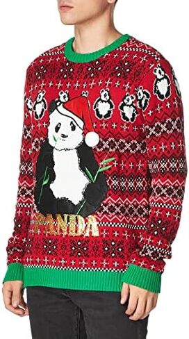Blizzard Bay Men's Ugly Christmas Sweater Santa in Saudi Arabia