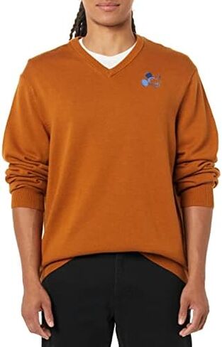 Amazon Essentials Disney | Marvel | Star Wars Men's V-Neck Sweaters in Saudi Arabia