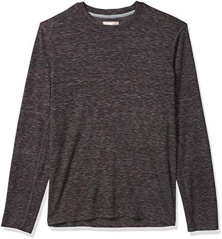 Hi-Tec Men's Crown Ribbed Crew Neck Long Sleeve Sweater - DRI-TEC Wicking Tech in Saudi Arabia