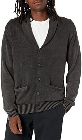 Goodthreads Men's Standard Soft Cotton Shawl Cardigan in Saudi Arabia