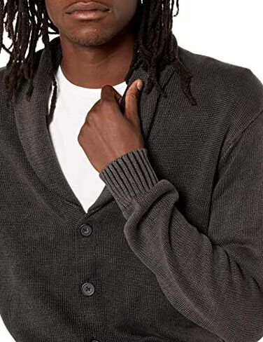 Goodthreads Men's Standard Soft Cotton Shawl Cardigan in Saudi Arabia