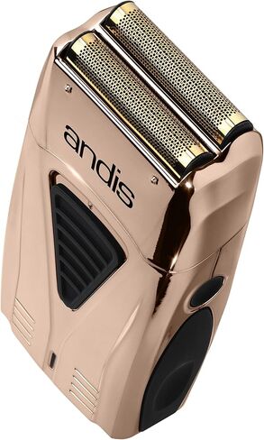 Andis 17220 Pro Foil Lithium Plus Titanium Foil Shaver, Cord/Cordless - Professional Turbocharged Foil Cordless Men’s Shaver with USB Charger - Copper in Saudi Arabia