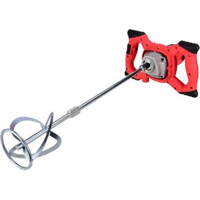 Handheld Concrete Cement Mixer 2100W Electric Mortar Mud Plaster Grout Paint Stirrer for Drill 6 Speed Adjustable Concrete Mix Stirring Tool AC 110V in Saudi Arabia