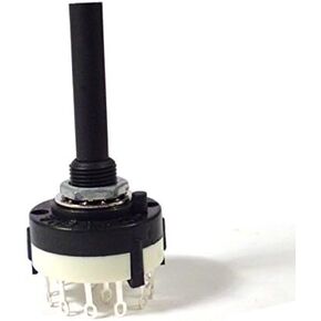 5pcs 2 Pole 6 Position Solder Lug ALPHA Rotary Switch in Saudi Arabia