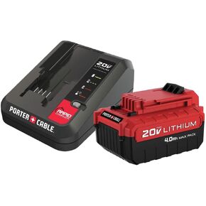 Porter-Cable PCC685LCK 20V MAX 4 Ah بطارية ليثيوم أيون ومجموعة أدوات الشاحن السريع in Kuwait