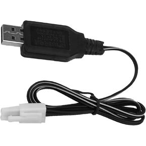 Heyiarbeit EL-2P كابل شحن USB عكسي لسيارة RC 4.8 فولت 250 مللي أمبير Ni-MH Ni-CD بطارية 1 قطعة in Kuwait