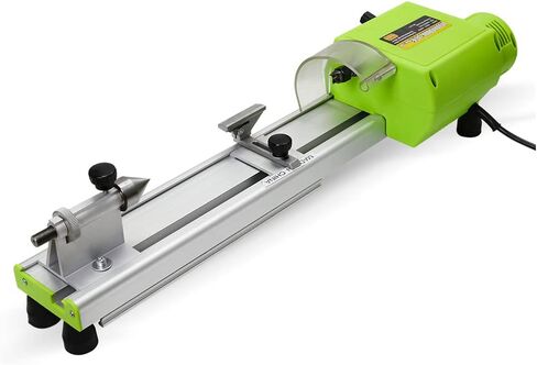 Mini Wood Lathe Benchtop MICRO Woodturning Lathe Grinding Polishing Beads Drill Rotary Tool Set Variable Speed (Standard) in Saudi Arabia