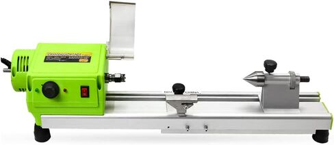 Mini Wood Lathe Benchtop MICRO Woodturning Lathe Grinding Polishing Beads Drill Rotary Tool Set Variable Speed (Standard) in Saudi Arabia