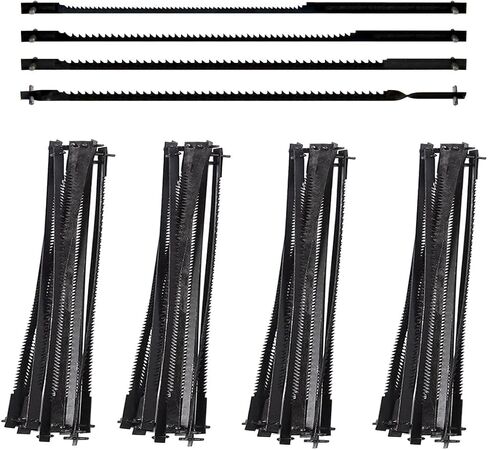 JTEX 4 Inch Scroll Saw Blade Pin End Replacement for Dremel Moto-Saw MS20 MS51 MS52 MS53 - 48 Pack in Kuwait