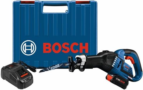 BOSCH GSA18V-125K14A 18V EC Brushless 1-1/4 In.-Stroke Multi-Grip Reciprocating Saw Kit with (1) CORE18V® 8 Ah High Power Battery in Saudi Arabia