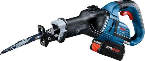 BOSCH GSA18V-125K14A 18V EC Brushless 1-1/4 In.-Stroke Multi-Grip Reciprocating Saw Kit with (1) CORE18V® 8 Ah High Power Battery in Saudi Arabia