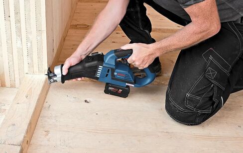 BOSCH GSA18V-125K14A 18V EC Brushless 1-1/4 In.-Stroke Multi-Grip Reciprocating Saw Kit with (1) CORE18V® 8 Ah High Power Battery in Saudi Arabia