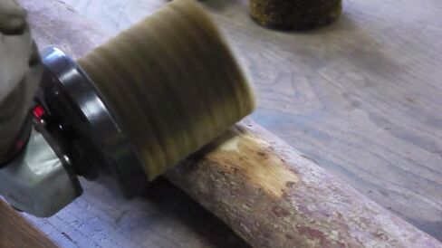 SIT Tecnospazole 1372 فرشاة لصنفرة الأسلاك المتموجة من الفولاذ المقاوم للصدأ RSF شريط فرشاة 70 مم -Flex-Ø: 100 مم in Kuwait