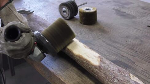 SIT Tecnospazole 1372 فرشاة لصنفرة الأسلاك المتموجة من الفولاذ المقاوم للصدأ RSF شريط فرشاة 70 مم -Flex-Ø: 100 مم in Kuwait