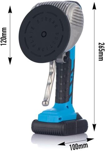 Tile Vibrator 15,000VPM Tiling Machine 6 Gears Tiler 10,000mAH Li-On Rechargeable 280kg Capacity with 2 Batteries in Kuwait