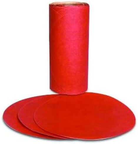 3M Stikit Red Abrasive PSA Disc, 01611, 5 in, P40, Pack of 25 Discs for Auto Sanding, Primer Sanding, Rough Feather Edging in Saudi Arabia
