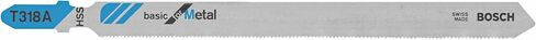 Bosch T318A 24 TPI Basic for Metal T-Shank Jig Saw Blades (5 Piece), 5-1/4" in Saudi Arabia