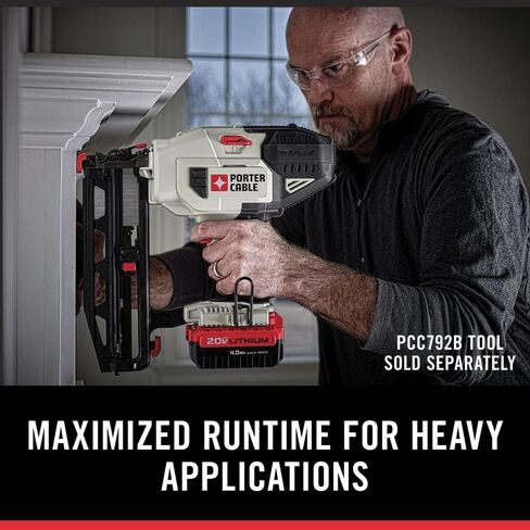 Porter-Cable PCC685LCK 20V MAX 4 Ah Lithium-Ion Battery and Rapid Charger Starter Kit in Saudi Arabia