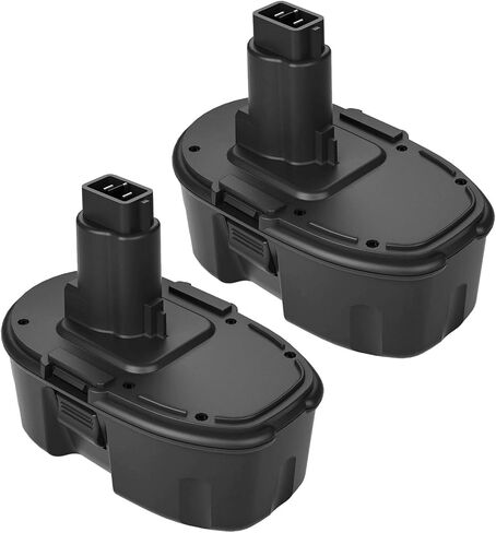 2 Pack 3.6Ah Ni-Mh DC9098 DC9098 DC9096 18 Volt Replacement Battery Compatible with Dewalt 18V Battery DW9096 DW9098 DW9099 DE9095 DE9098 DE9091 in Saudi Arabia