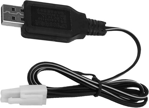Heyiarbeit EL-2P كابل شحن USB عكسي لسيارة RC 4.8 فولت 250 مللي أمبير Ni-MH Ni-CD بطارية 1 قطعة in Kuwait