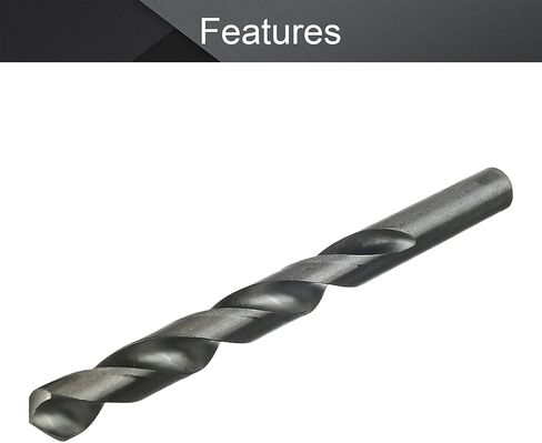 Heyiarbeit 12.5mm Twist Drill High Speed Steel Bit HSS-4241 for Steel Aluminum Alloy 1 pcs in Saudi Arabia