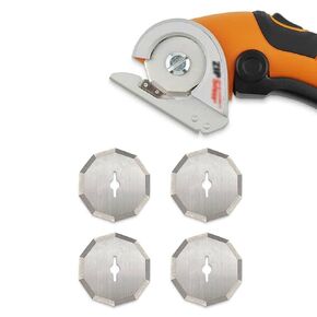 Replacement Rotary Blades Compatible with Worx WX2300 Zipsnip RC2600K,RC2601, RC2602, WX080L, WX081L Model Cutter Blade,New Life for The Dull 1-1/2" WA2300 4V ZipSnip Cordless Scissors,4 Pcs in Saudi Arabia