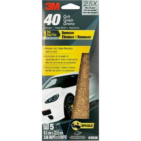 3M Auto Small Dent Repair Sanding Kit w/ 80, 180, 400, and 1500 Grit Sheets, 3 2/3 in x 9 in, 9 Sheets Total in Kuwait