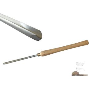 1/4-Inches HSS Bowl Gouge Lathe Chisel Set Wood Turning Tools, Fingernail Bowl Gouge 1/4'' with Domestic Ashtree Handle and Transparent Hang Bag in Saudi Arabia