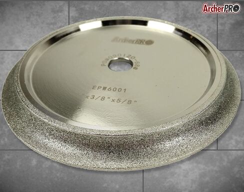 Archer PRO 6" x 3/8" Bullnose Tile Blades, Diamond Profile Wheels for Tile Cutting, Grinding, profiling. for Wet Tile Saw only. in Saudi Arabia