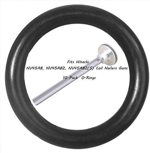 مجموعة من 10 قطع من Ophjerg 878-156 مجموعة حلقات دائرية للمكبس عالية الجودة من أجل Hitachi NV45AB & NV45AB2 مسدسات مسامير اللفائف استبدال الجزء: 878-156، SP 878-156 in Kuwait