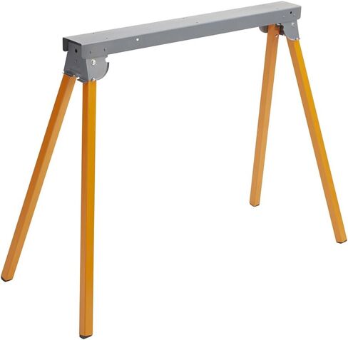 All Steel Folding Sawhorse Bora Portamate PM-3300. حصان منشار عالي التحمل بطول 83.82 سم. مجمعة بالكامل، 500 رطل. سعة وطيات بسرعة لسهولة التخزين. in Saudi Arabia