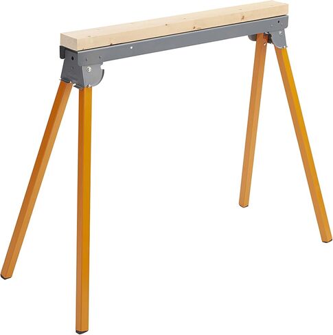 All Steel Folding Sawhorse Bora Portamate PM-3300. حصان منشار عالي التحمل بطول 83.82 سم. مجمعة بالكامل، 500 رطل. سعة وطيات بسرعة لسهولة التخزين. in Saudi Arabia
