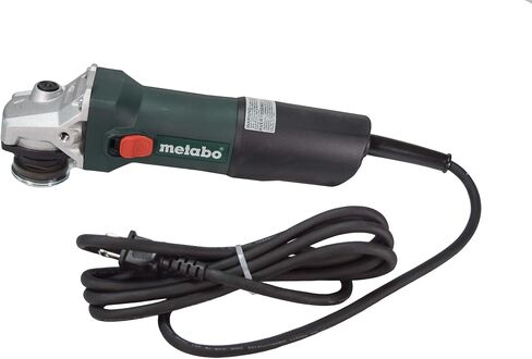 Metabo 603608420 مطحنة زاوية 4.5 بوصة/5 بوصة 11,500 دورة في الدقيقة 8.0 أمبير مع (10) 4-1/2 بوصة × .040 × 7/8 بوصة A60T نوع 1 عجلات تقطيع وعجلات in Saudi Arabia
