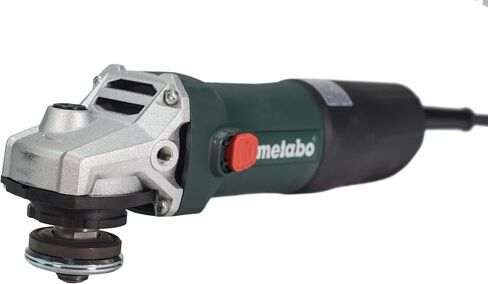 Metabo 603608420 مطحنة زاوية 4.5 بوصة/5 بوصة 11,500 دورة في الدقيقة 8.0 أمبير مع (10) 4-1/2 بوصة × .040 × 7/8 بوصة A60T نوع 1 عجلات تقطيع وعجلات in Saudi Arabia