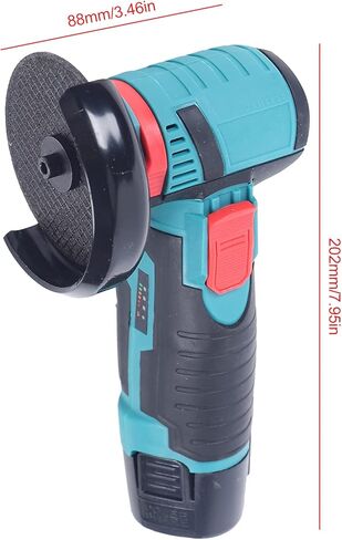 YIYIBYUS طاحونة زاوية صغيرة لاسلكية فرش M5 القاطع تلميع ماكينة الطحن 12 فولت 19500rmp يده الملمع أداة السلطة in Kuwait