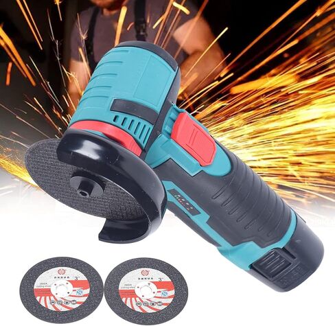 YIYIBYUS طاحونة زاوية صغيرة لاسلكية فرش M5 القاطع تلميع ماكينة الطحن 12 فولت 19500rmp يده الملمع أداة السلطة in Kuwait