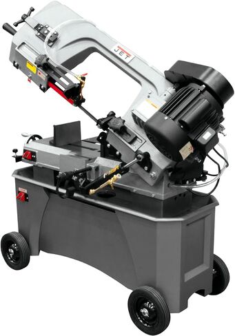 JET HVBS-712, 7" x 12" Metal Bandsaw, 4 Speed, 3/4HP, 1Ph 115/230V & Lenox - 29232CLB72360 Classic Tuff Tooth Band Saw Blade, Bimetal, Regular Tooth, Wavy Set in Saudi Arabia