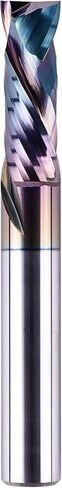SpeTool CNC Compression Router Bit 1/2 Inch Shank with Extra Long Life Coating, Carbide Spira Up Down Router Bits for Woodworking Mortise Slot Cutting in Saudi Arabia