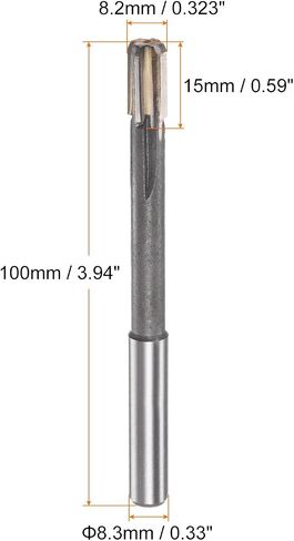 Chucking Reamer 7.3mm H7 C1/K30 Carbide Tip Precision Straight Flutes Round Shank Lathe Machine Milling Cutter in Kuwait