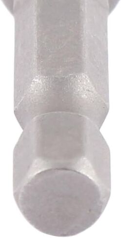 Aexit 8mm Hex Screwdriver Bits Socket Nut Driver Setter Magnetic Power Gray Nut Driver Bits 65mm Long in Saudi Arabia