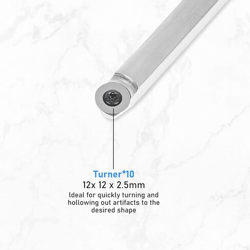 12mm Round Carbide Inserts Cutters Indexable, 10pcs Carbide Wood lathe tools Replacement Inserts with Screws Fits For Woodworking Lathe Wood Turning tools in Kuwait