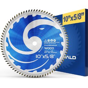 FALKENWALD 10 inch Saw Blade Multi-Material - Circular Saw Blades Wood, Aluminum, Metal - Table Saw Blades 10 inch Compatible with DEWALT, Skil etc. in Kuwait