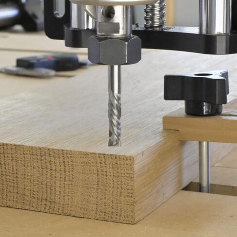 ROUTYBITS - 1/4 Inch - Compression Bit - 1/4 Shank, 1 in. FL, Solid Carbide, Spiral Endmill, CNC Router Bits in Kuwait