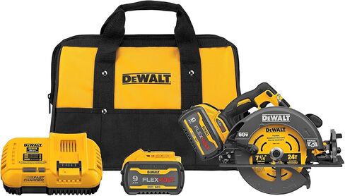 DEWALT FLEXVOLT 60V MAX* Circular Saw with Brake Kit, 7-1/4-Inch (DCS578X2) in Saudi Arabia